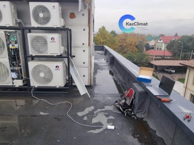 Пусконаладка VRF системы GREE в трехэтажном доме: индивидуальный подход